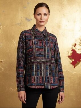 Savanna Jane Bold, Colorful, & Effortlessly Boho Features Geometric Patterns